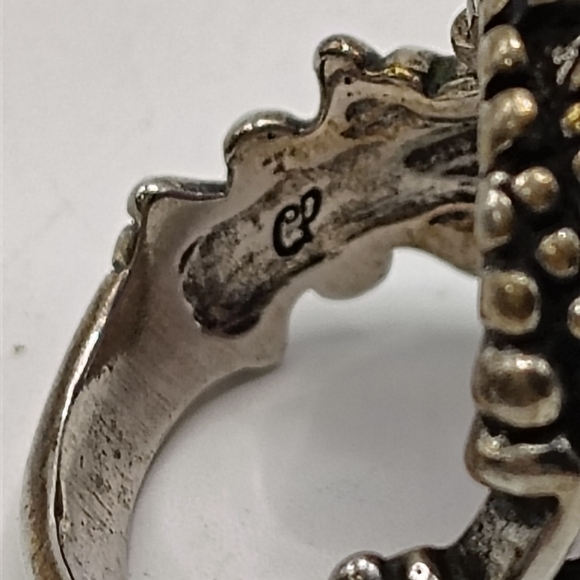 Fine Jewelry Carolyn Pollack Relios Genuine Oval Charoite Ring - Picture 5 of 6